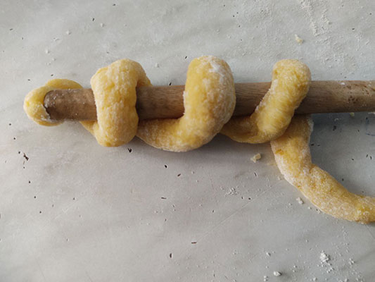 Nacatoles sucrées calabraises