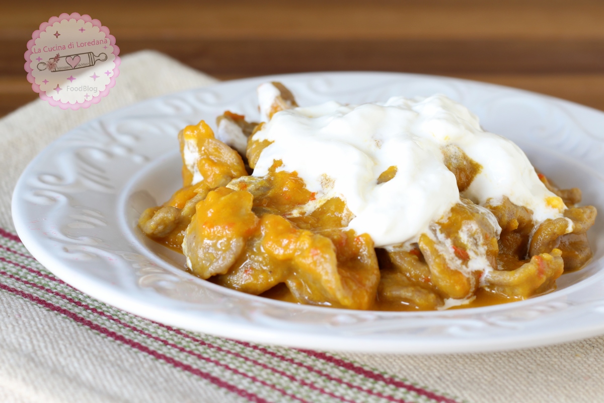 ORECCHIETTE AVEC CRÈME DE POIVRONS ET STRACCIATELLA les pâtes qui apportent de la joie à table