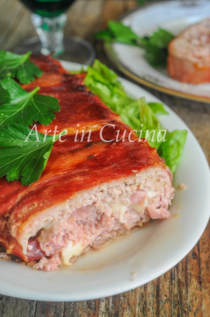 Pain de viande de dinde en croûte de speck vickyart art en cuisine