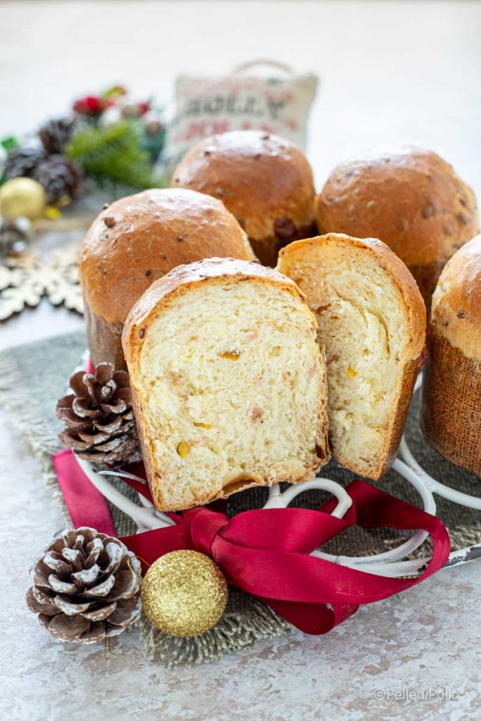 petits panettonis salés moelleux