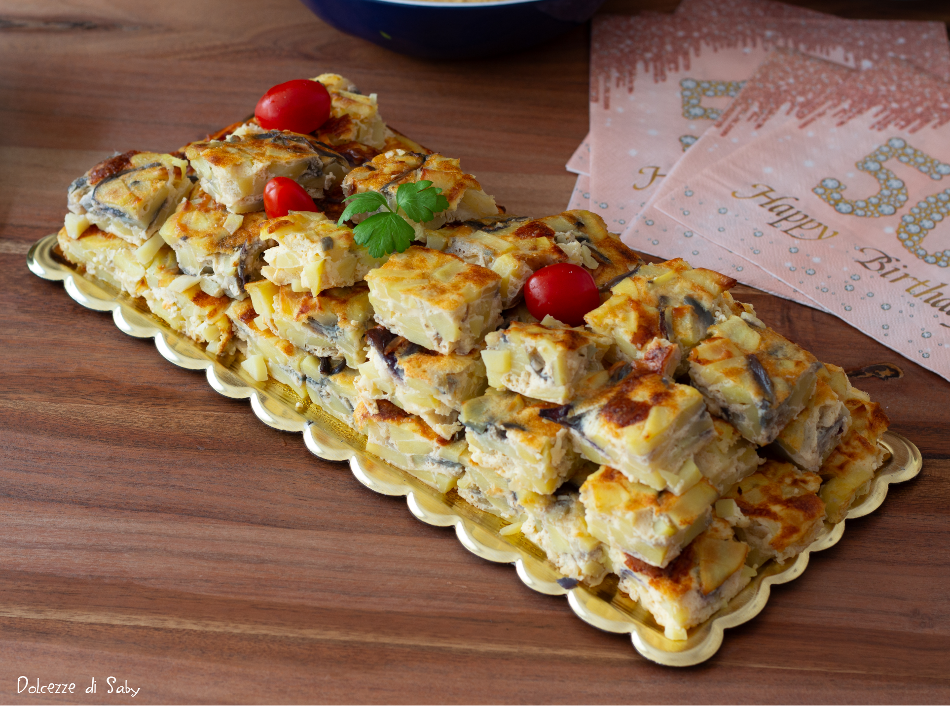 Tortilla de patatas (omelette de pommes de terre espagnole)