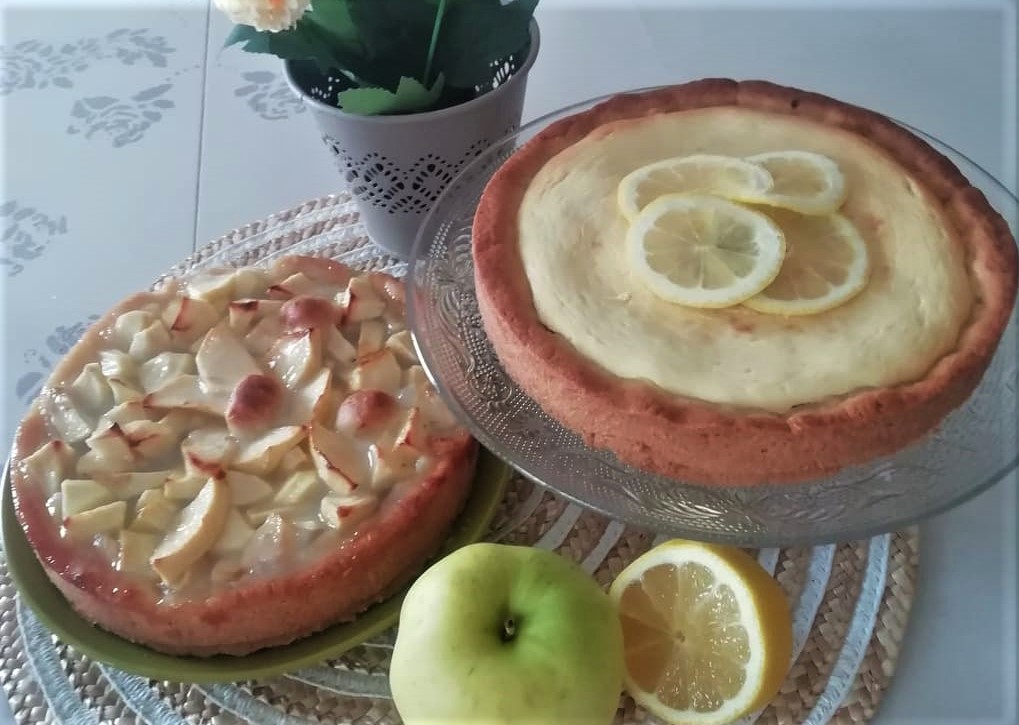 UNE PÂTE SABLÉE POUR DEUX TARTES