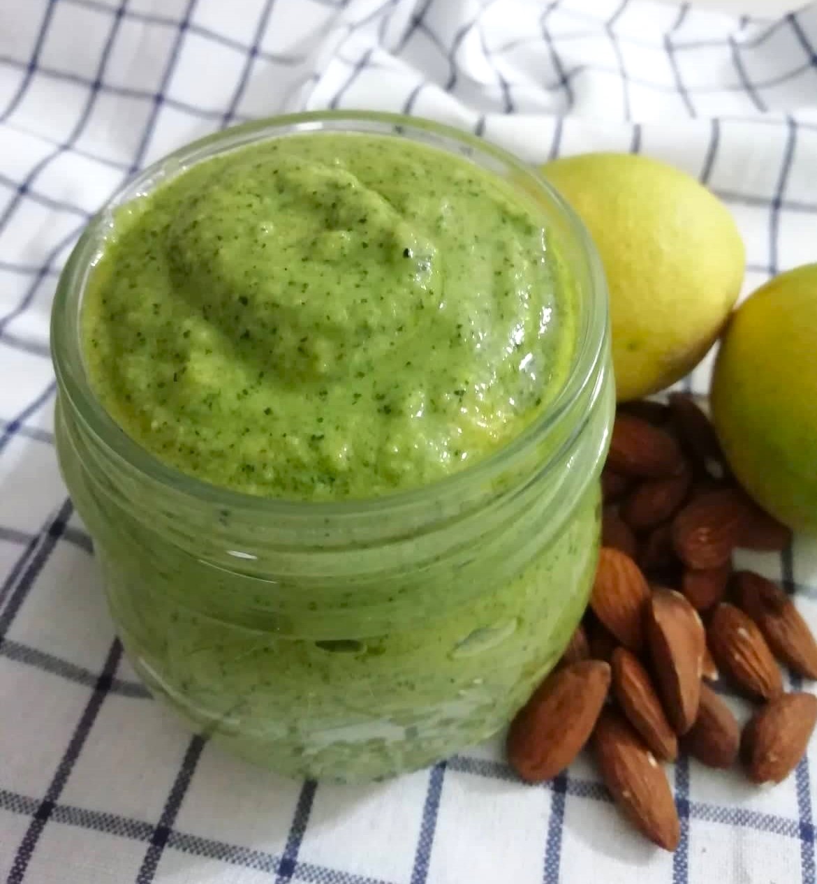 PESTO D&rsquo;AMANDES ET CITRON