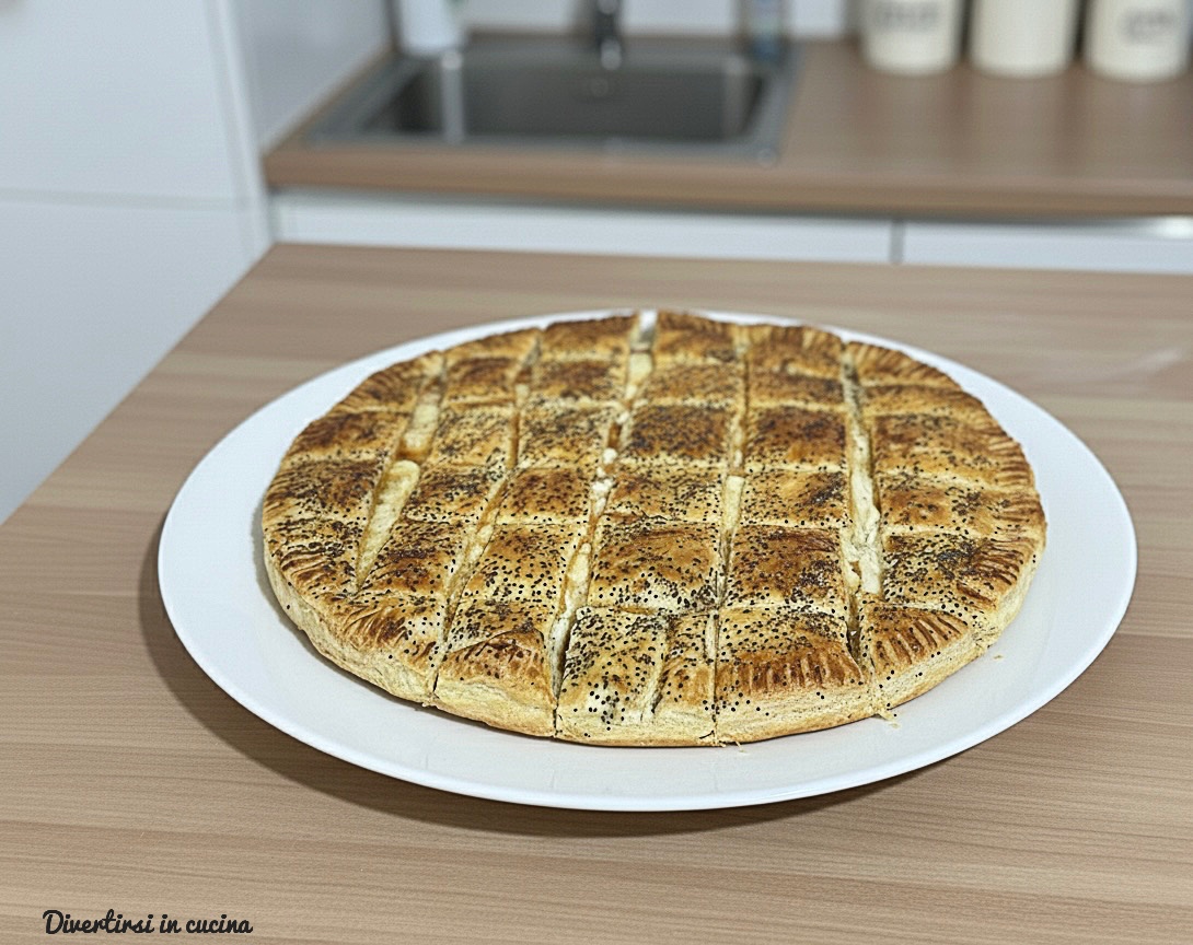 Petits carrés de pâte feuilletée fondants