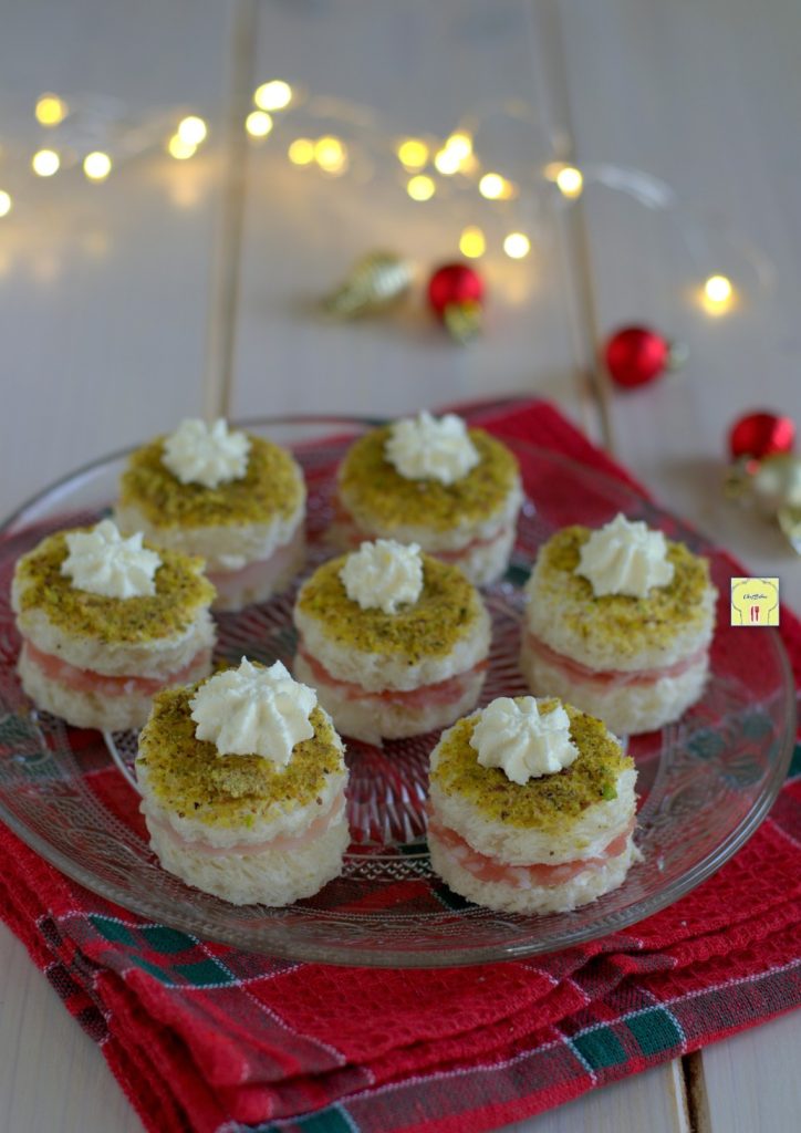 petits fours salés de Noël gp