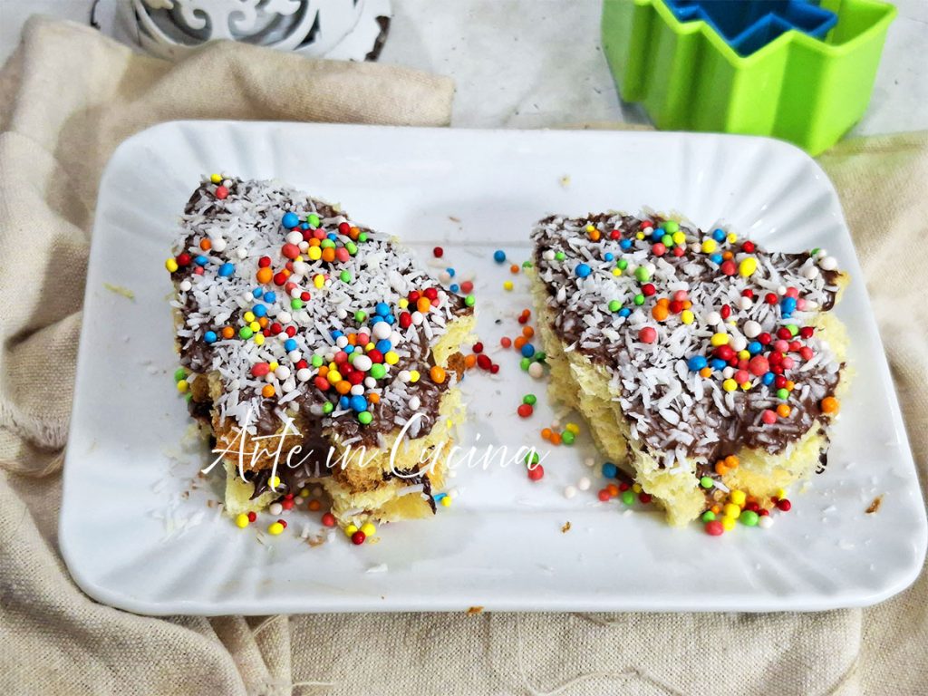 PETITS SAPINS de PANDORO à la NUTELLA