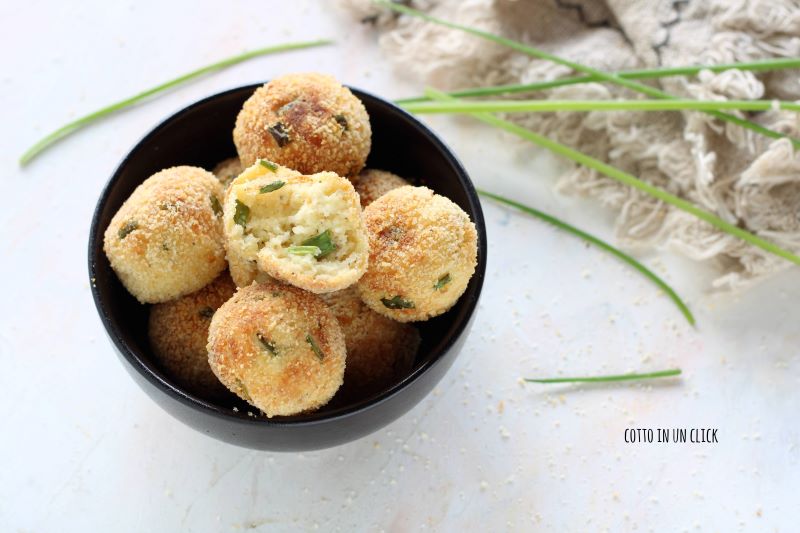 Boulettes de ricotta à la friteuse à air