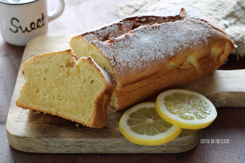 cake au citron et mascarpone, très moelleux