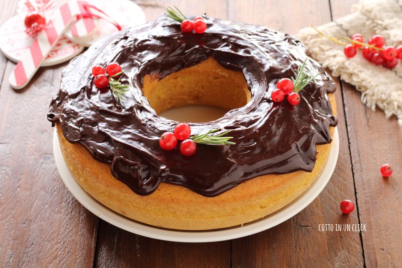 Couronne de Noël moelleuse