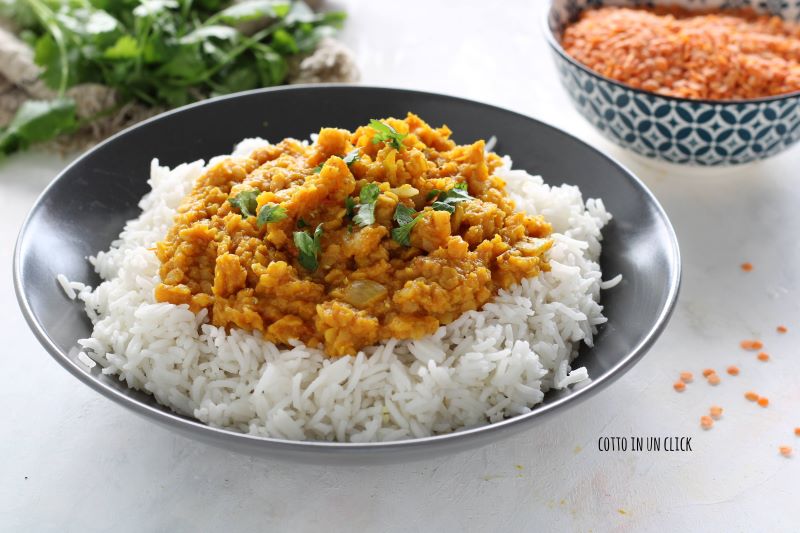 dahl de lentilles corail