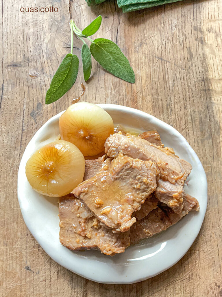 Rôti de basse côte de veau en cocotte-minute électrique