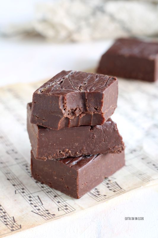 fudge au chocolat