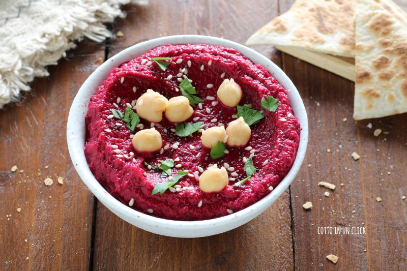 Houmous de betterave