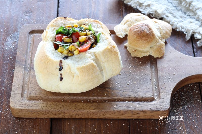 Rosettes farcies, recette rapide sans cuisson