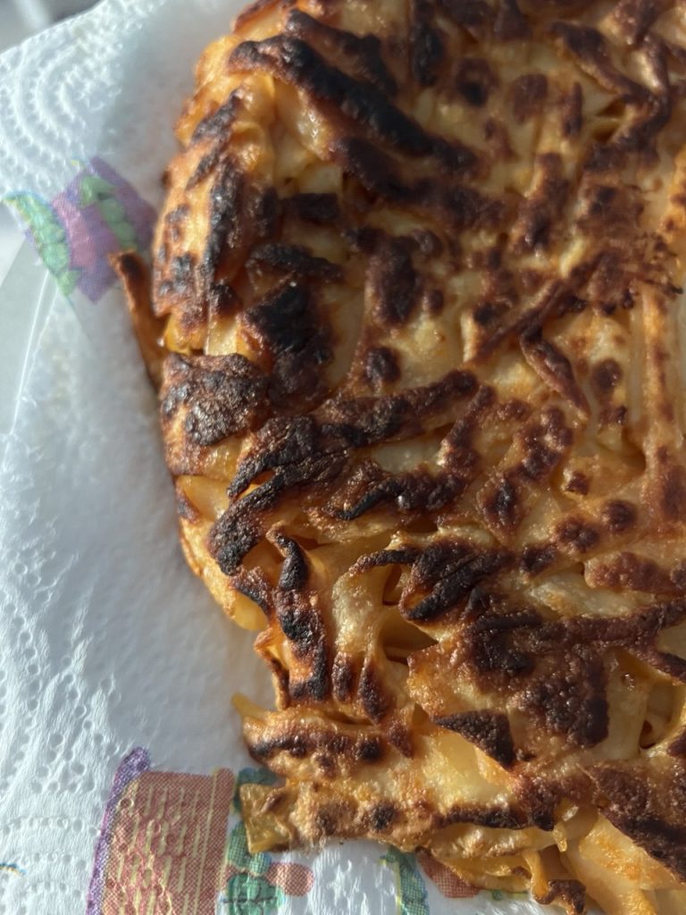 Omelette de tagliatelles