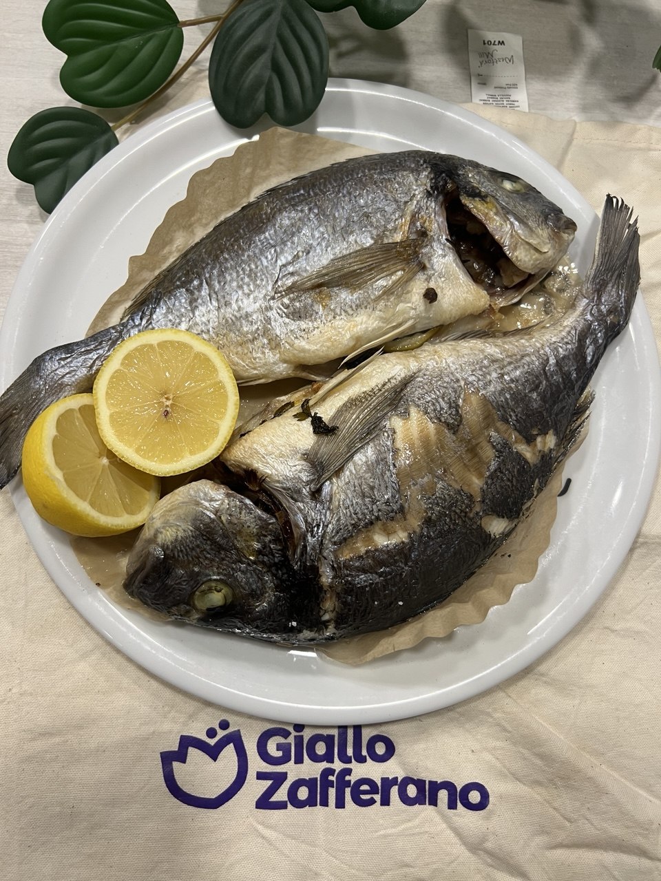 Dorade à la friteuse à air