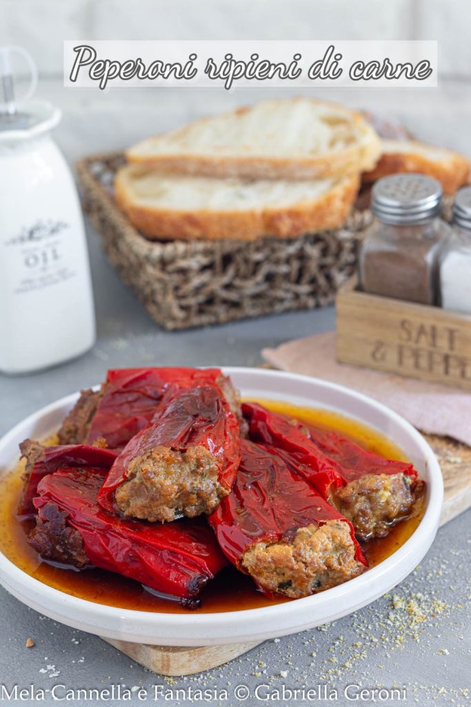 poivrons farcis avec la viande