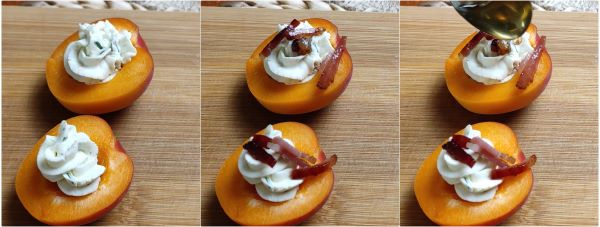 préparation des abricots farcis salés