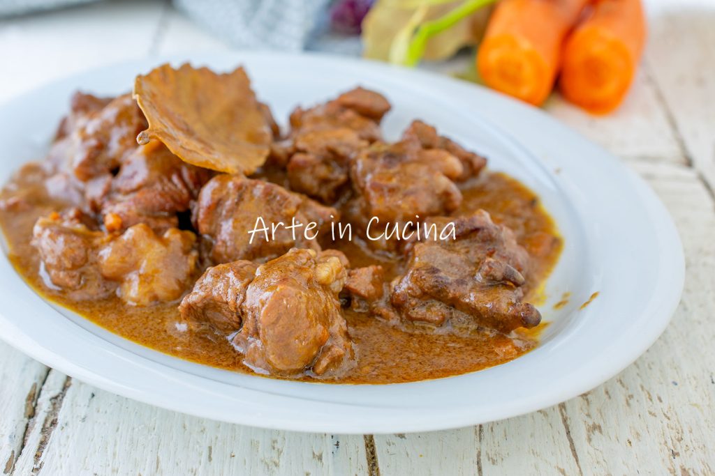 Ragoût au vin rouge très tendre