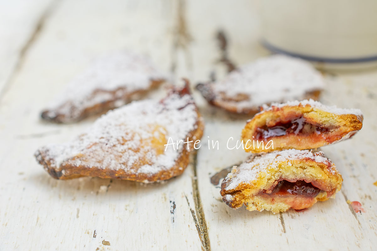 Raviolis sucrés de Carnaval à la confiture
