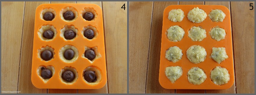 Petits gâteaux au cœur de Nutella