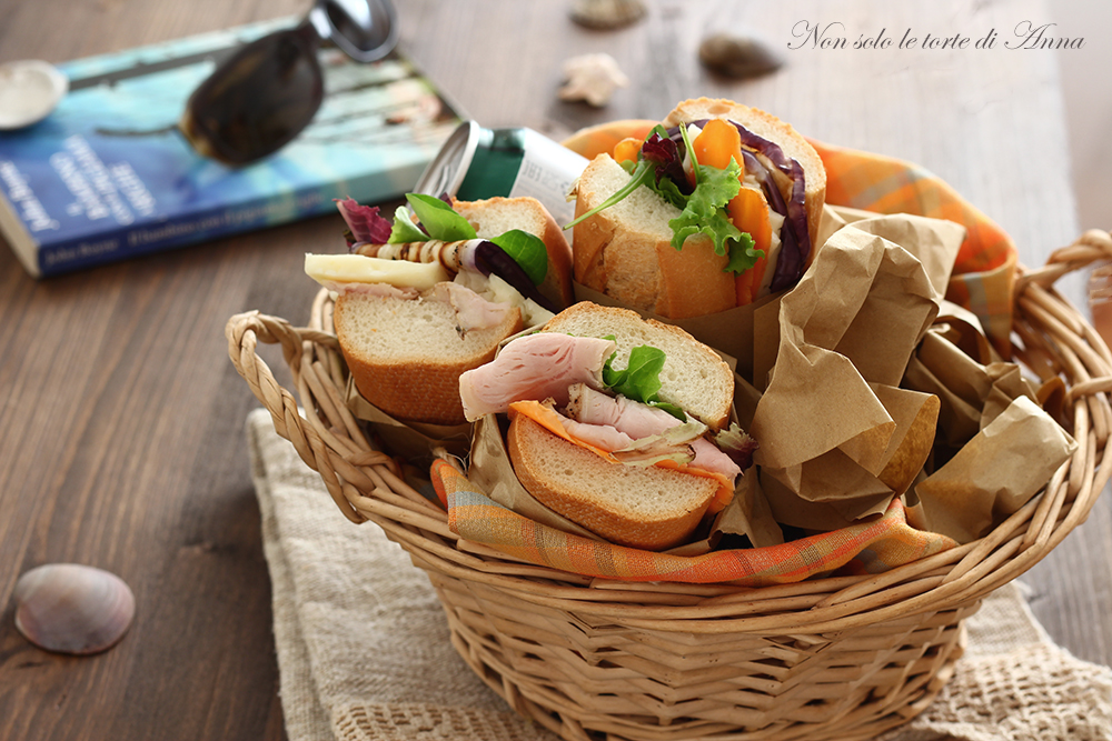 Recette de sandwiches de plage