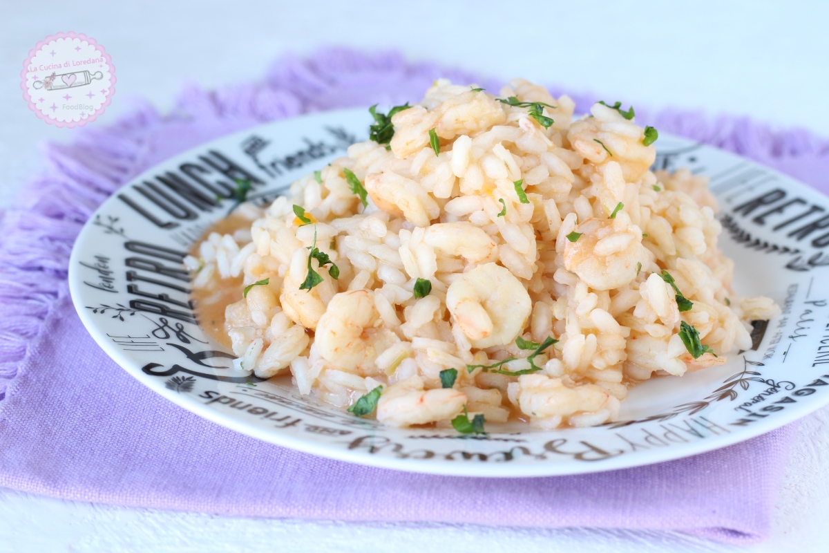 Risotto aux crevettes