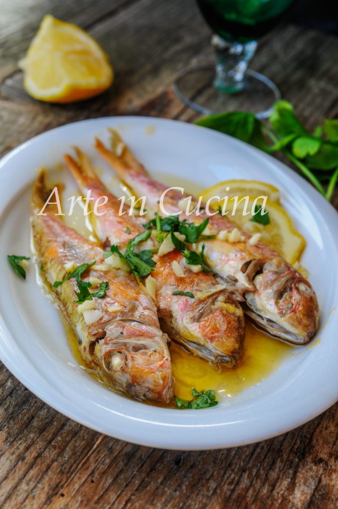 Rougets au citron à la poêle recette facile et rapide vickyart art en cuisine