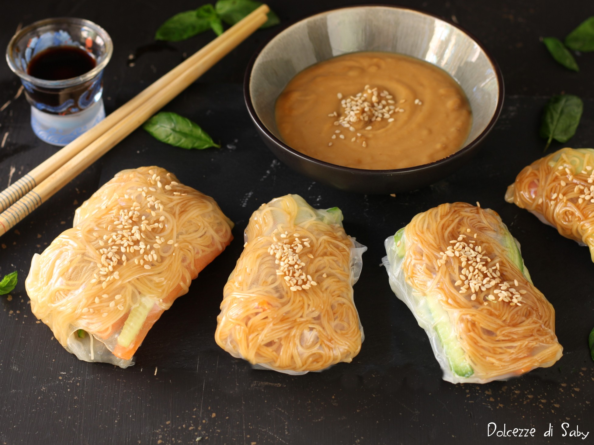 Rouleaux d&rsquo;été (vietnamiens)