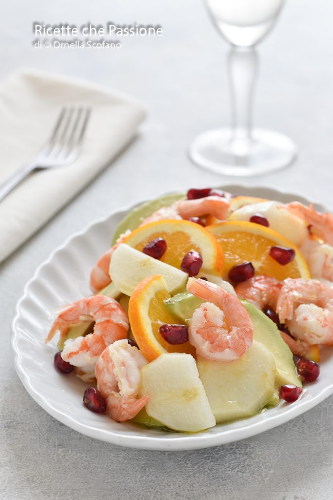 entrée délicieuse de crevettes