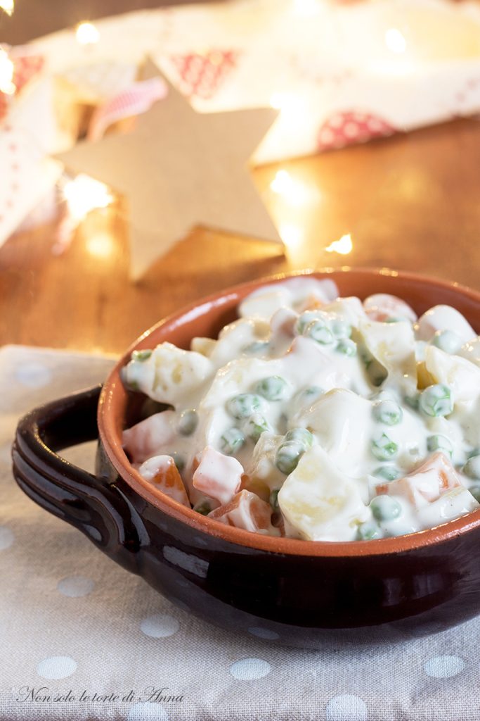 salade russe végétalienne