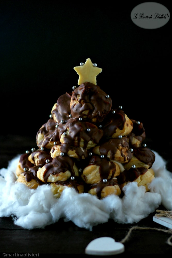 Sapin de Noël en choux