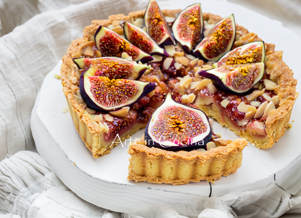 Tarte de septembre avec figues et amandes