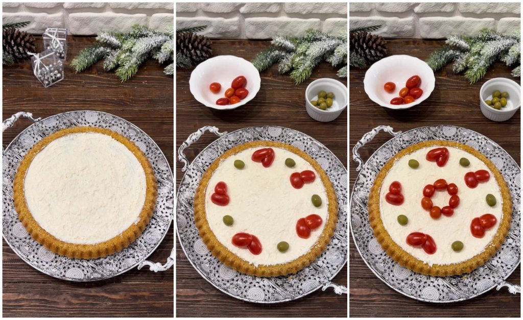 tarte moelleuse garnie