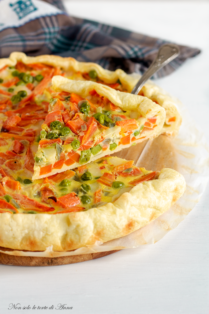 tarte salée carottes