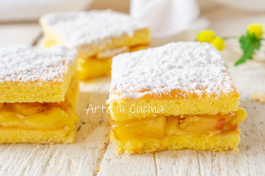 Tartelettes aux pommes et crème pâtissière