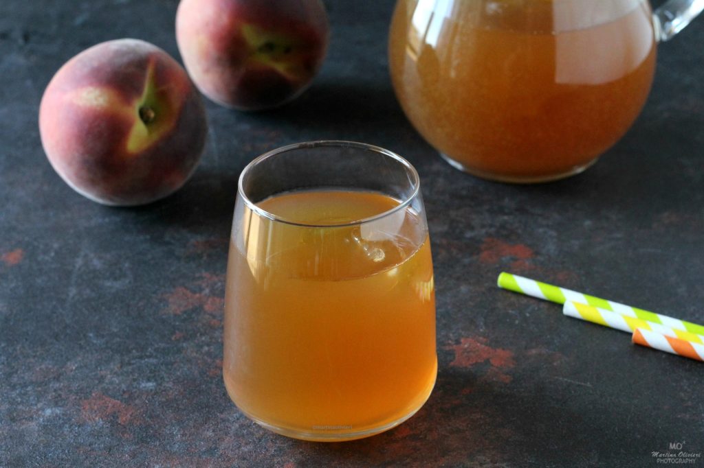 Thé glacé à la pêche fait maison