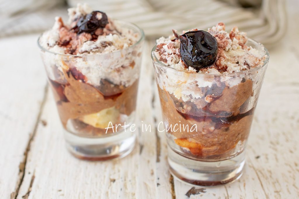 Tiramisu chocolat et forêt noire