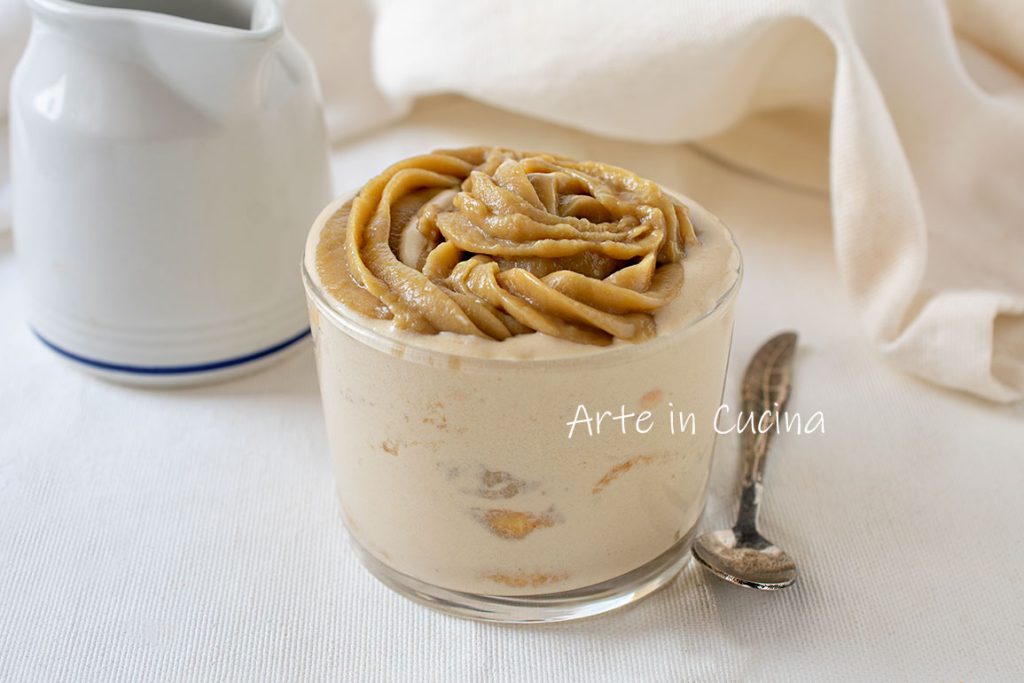 Tiramisu avec crème pâtissière au café