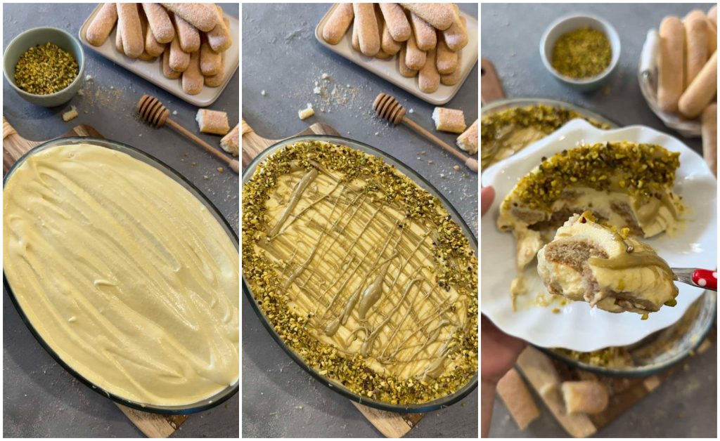 tiramisu très pistaché