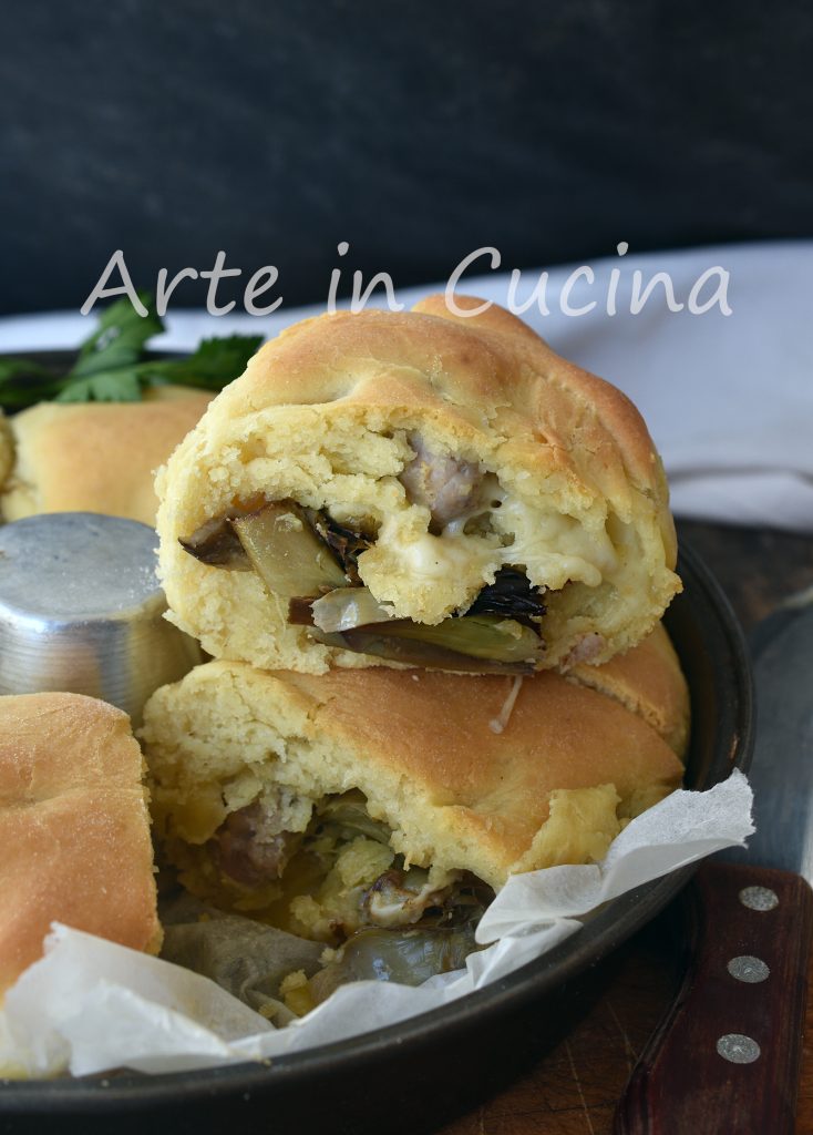 Tortano d'artichauts recette typique de Procida