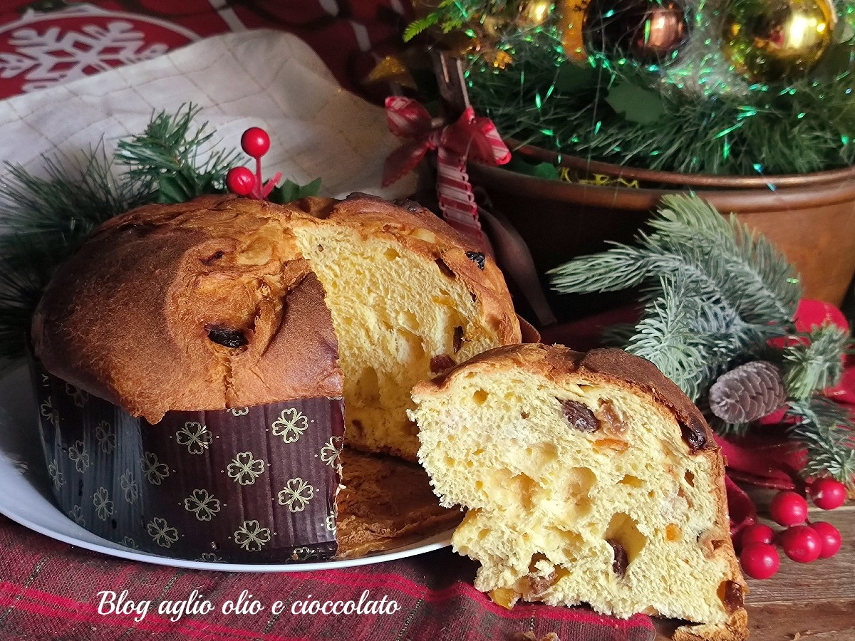 LE PANETTONE CLASSIQUE AVEC LE LEVAIN
