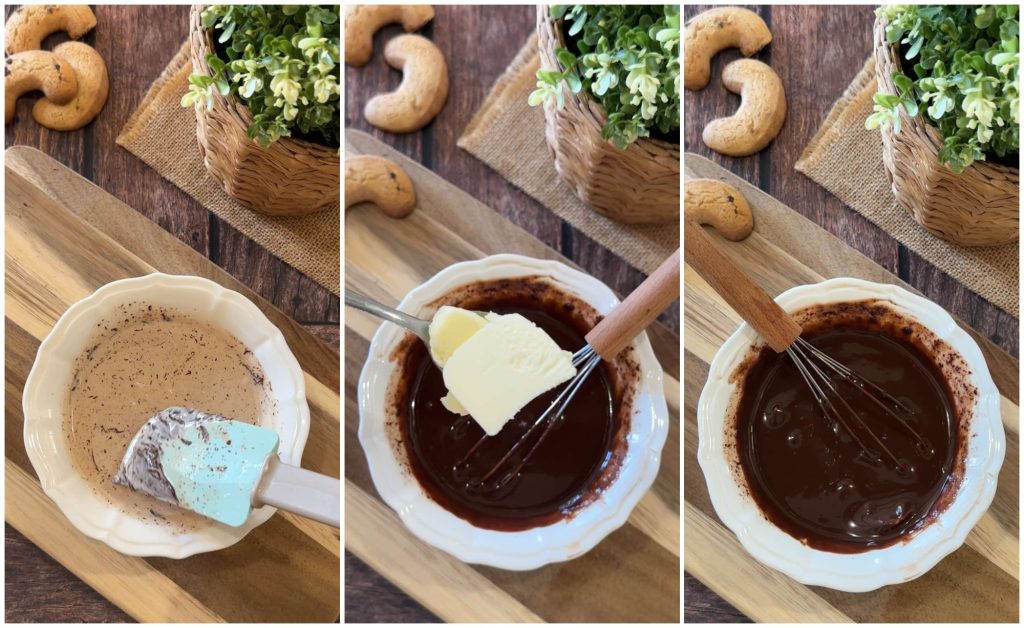 truffes au chocolat noir