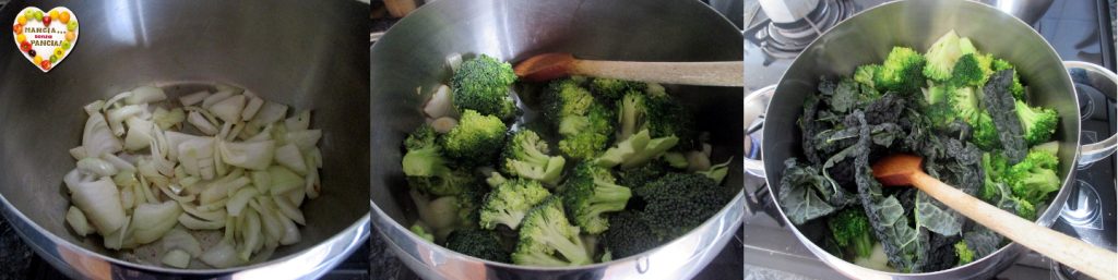 Velouté de brocoli et chou noir crémeux, Mangia senza Pancia