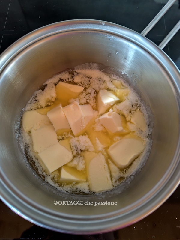 faire fondre le beurre doucement