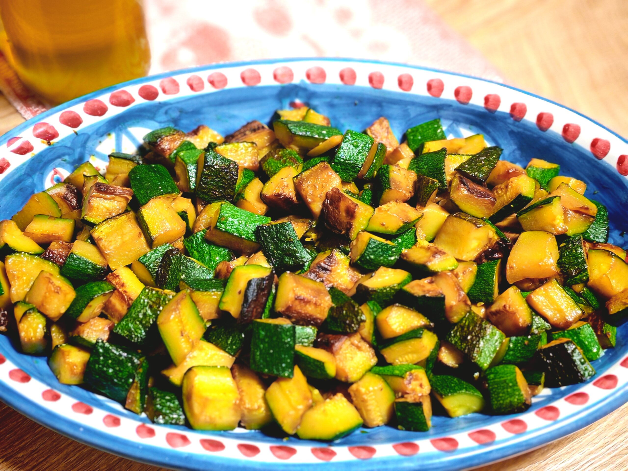 Courgettes à la poêle