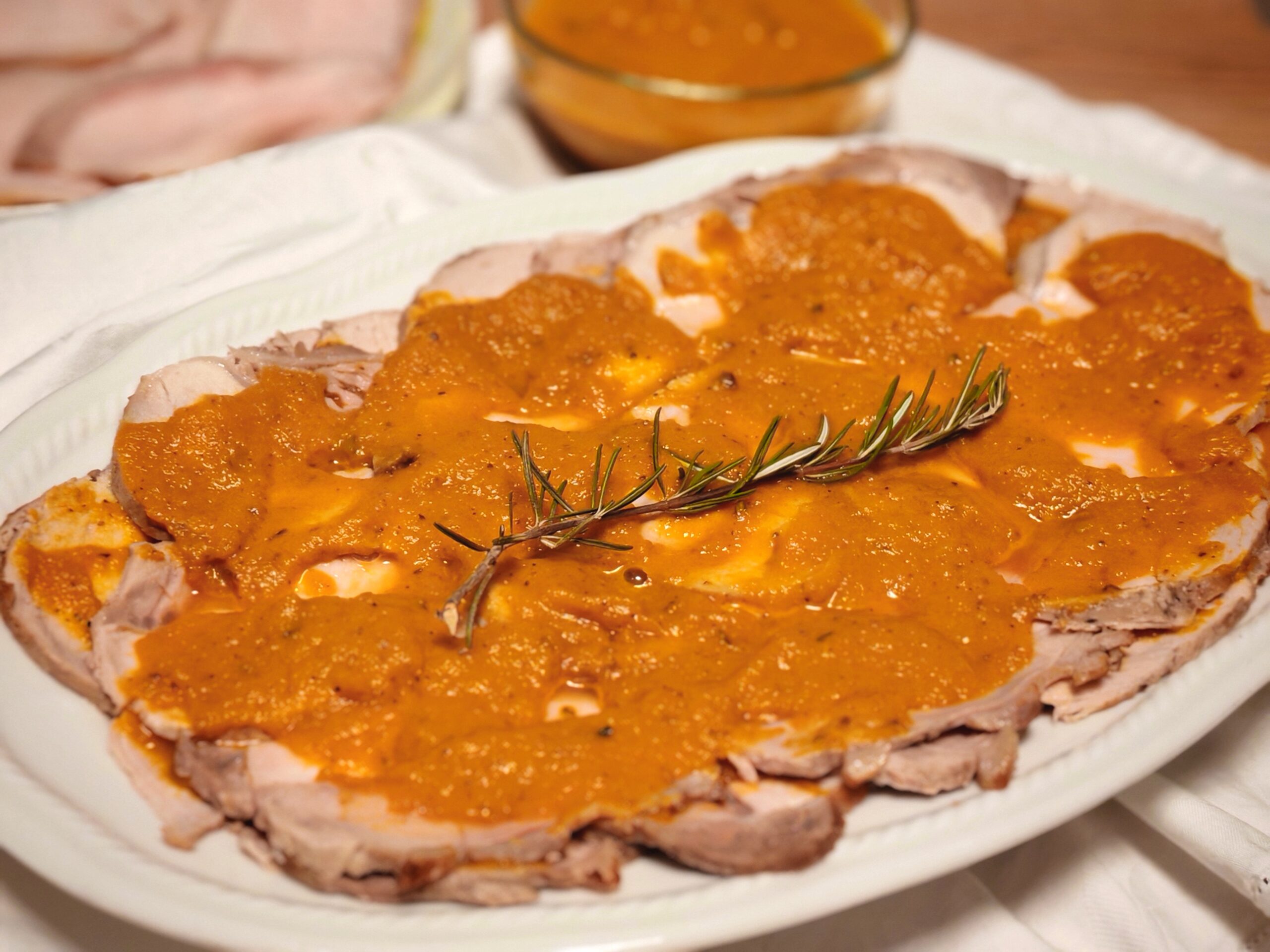 Rôti de porc au four