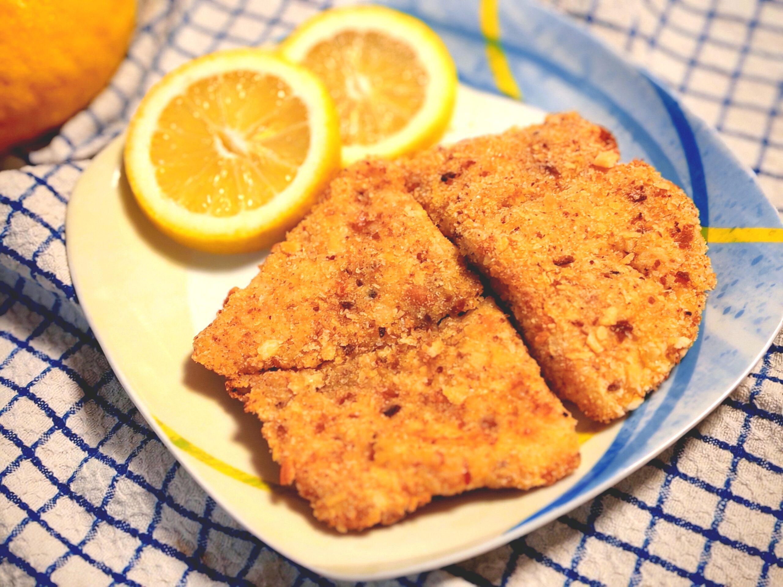 Côtelette de poisson à la friteuse à air