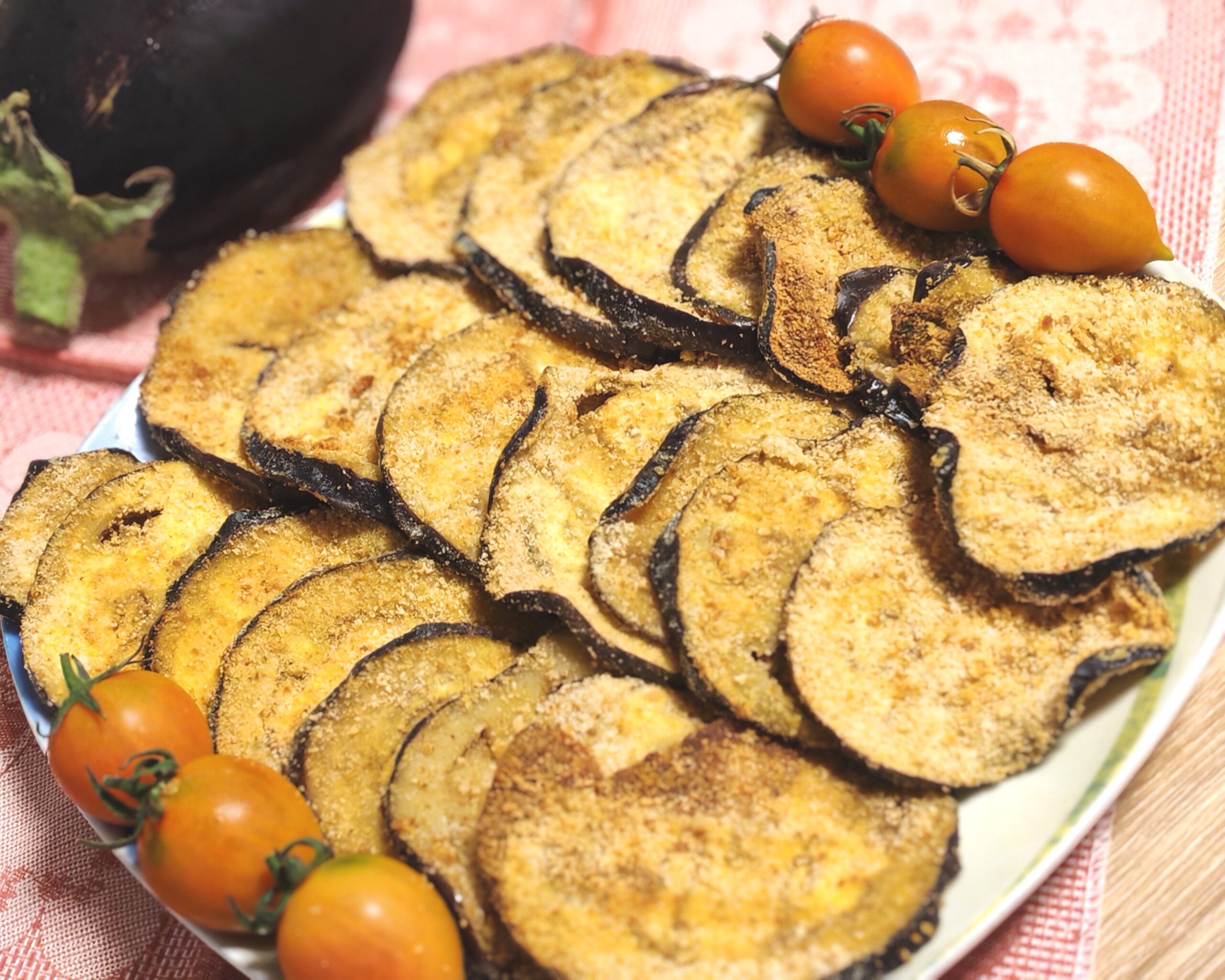 Aubergines gratinées à la friteuse à air