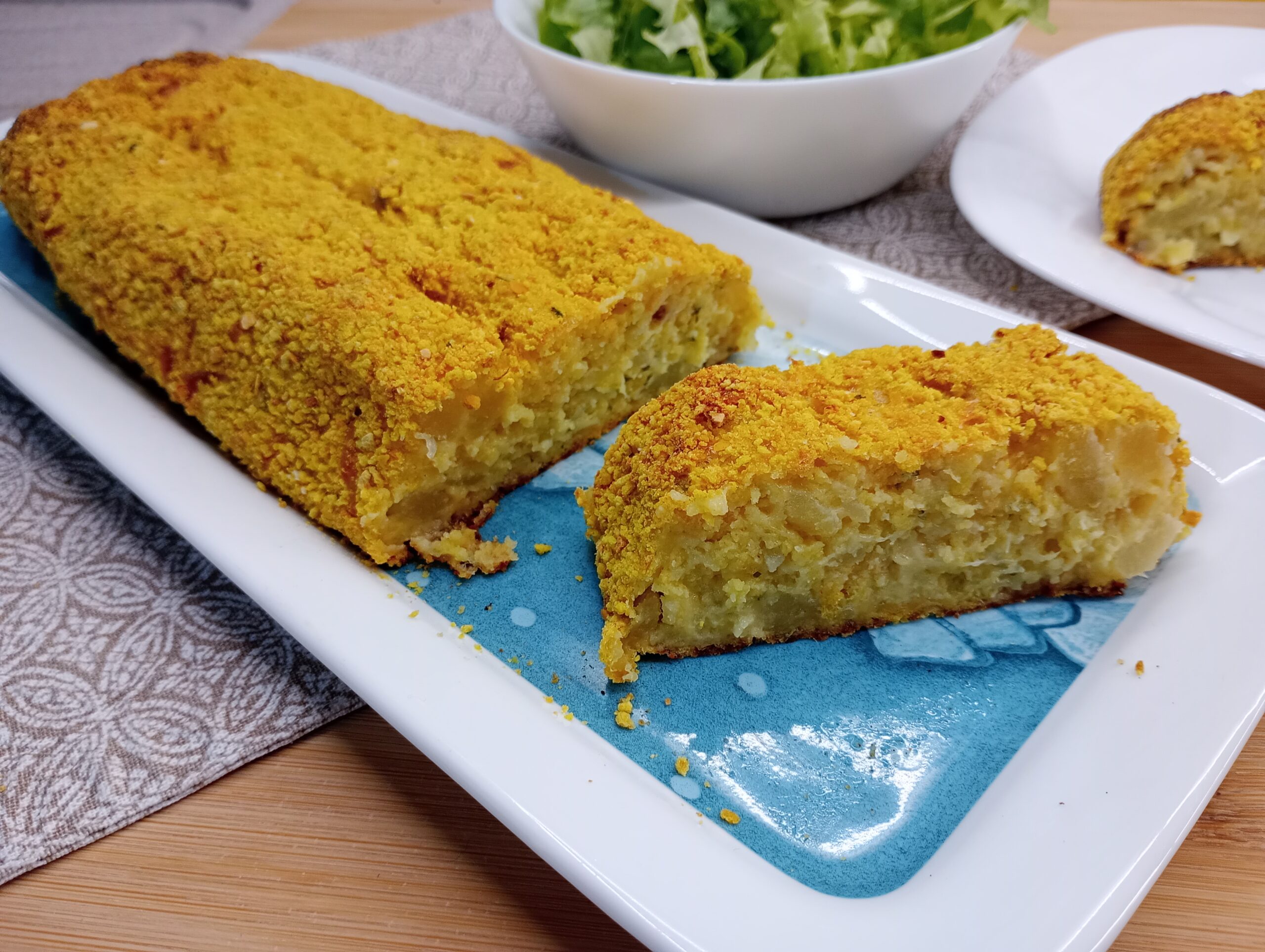 Pain de viande de pommes de terre fondant